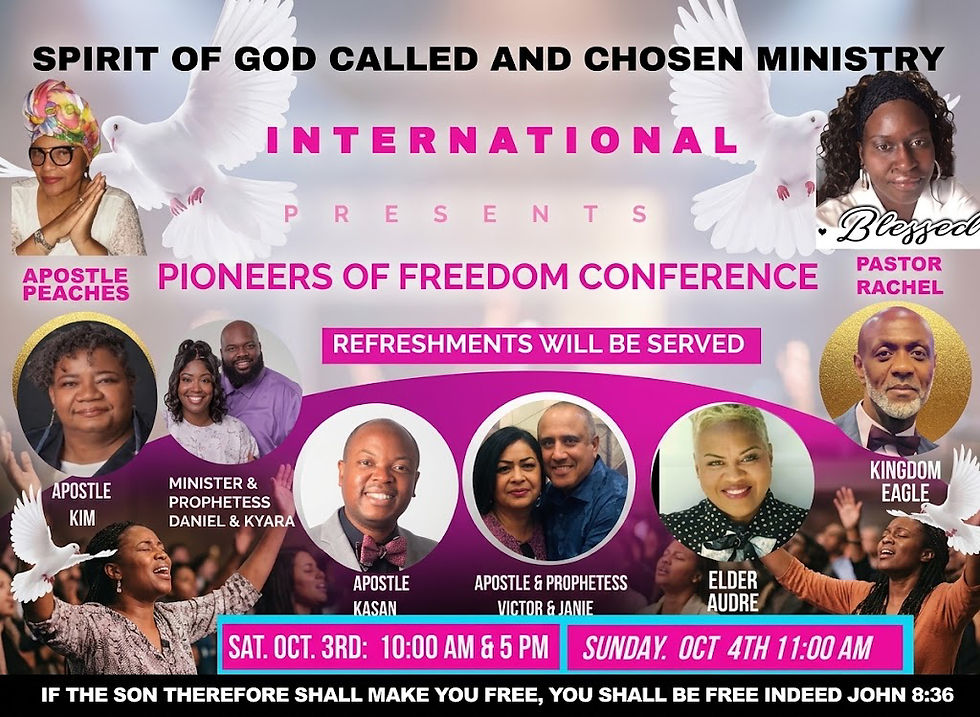 Pioneers of Freedom Conference