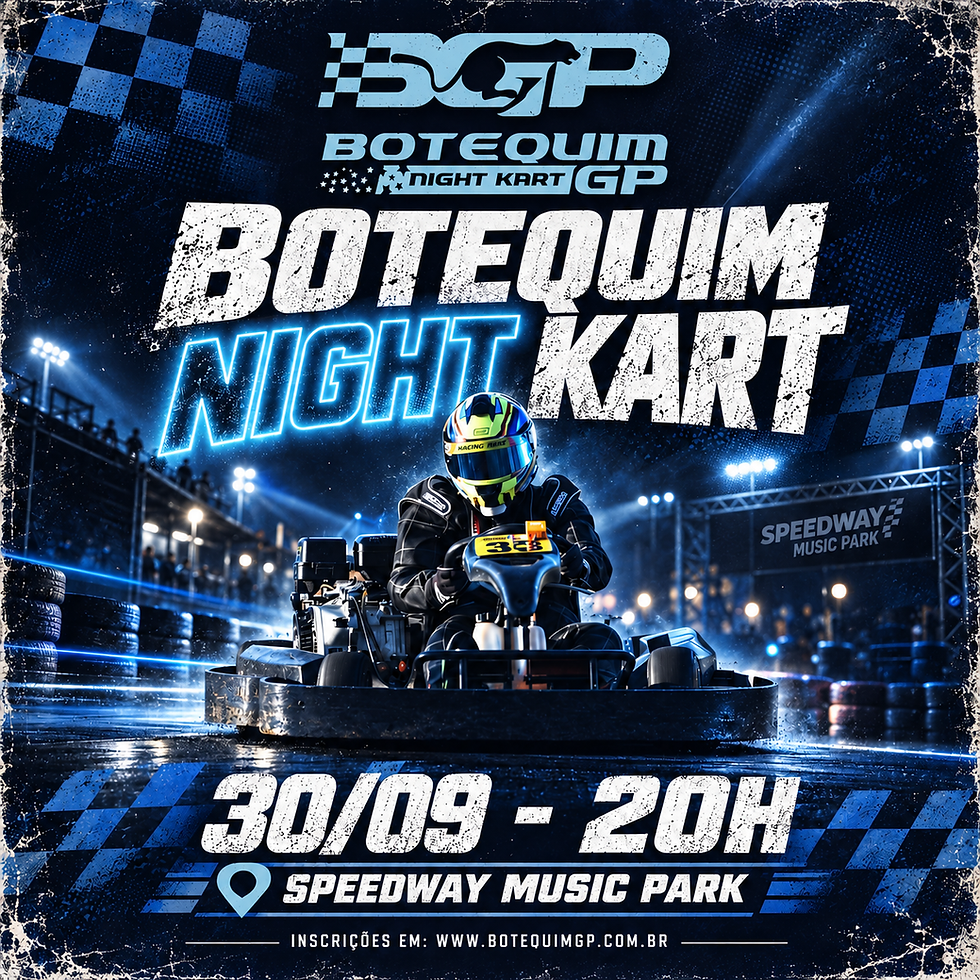Botequim Night Kart 2026 - Etapa 8