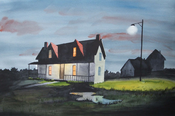 Time for Dinner (watercolor).JPG