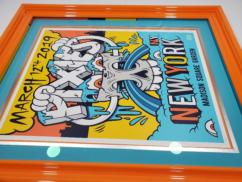 Thumbnail: Signed Numbered Pixies Tour Poster by Greg Mike