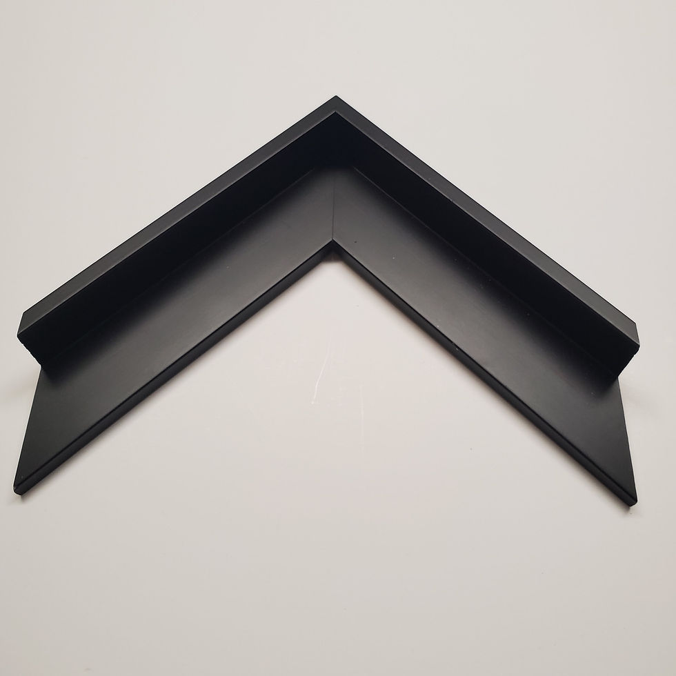 Thumbnail: Thin Black & White Low Depth Wood Floater - Basic