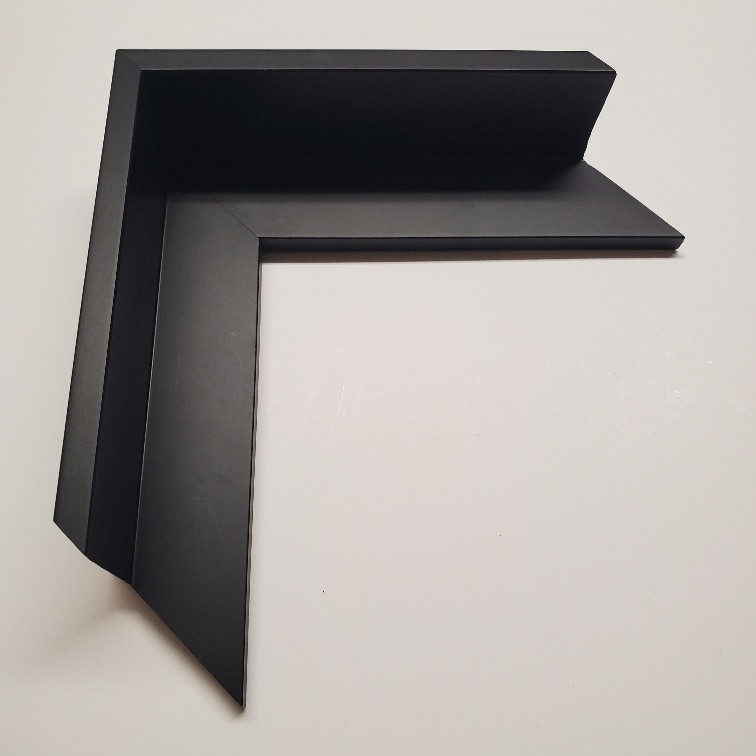 Thumbnail: Black & White Gallery Depth Wood Floater - Basic
