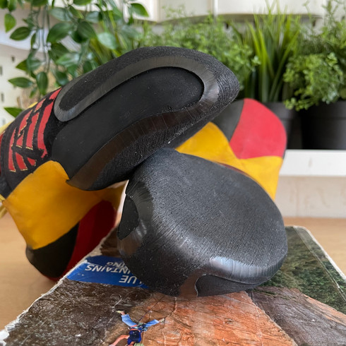 Resole of La Sportiva Genius No Edge