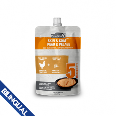 PUREBITES® PLUS SQUEEZABLES SKIN & COAT FOR CATS