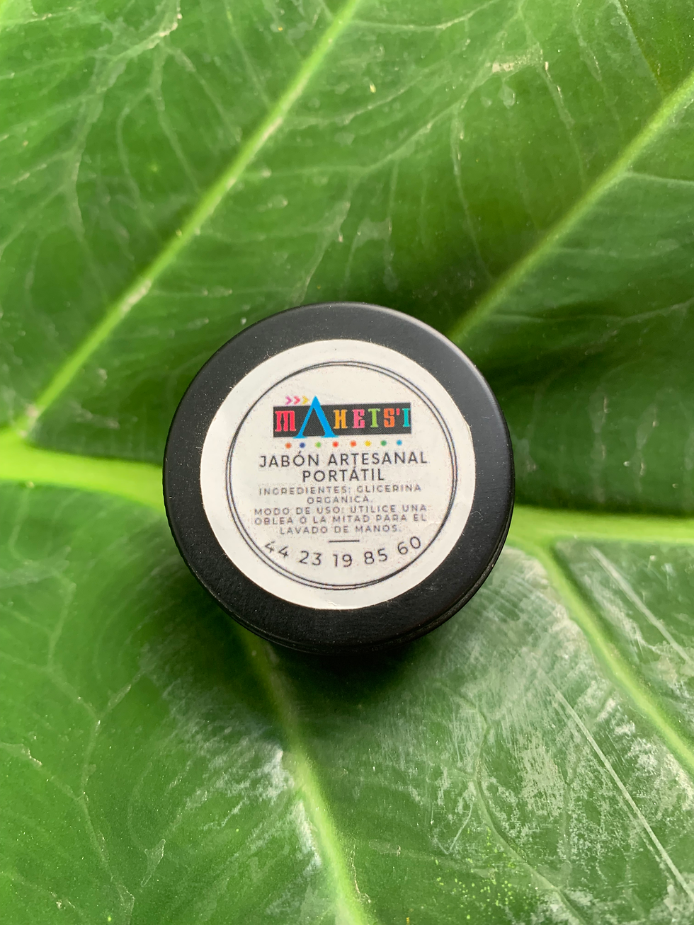 Jabón Artesanal Portátil