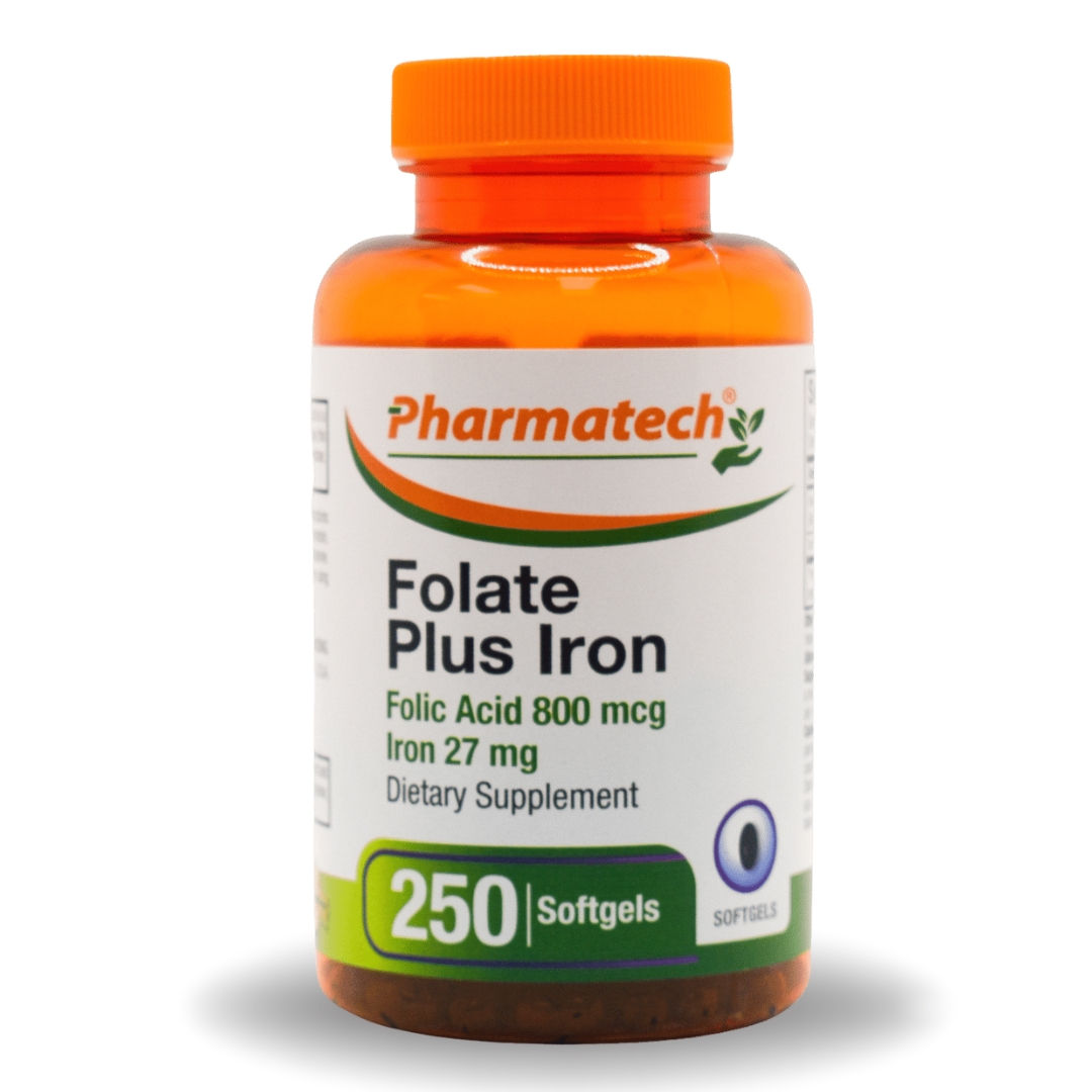 Folate Plus Iron Softgels