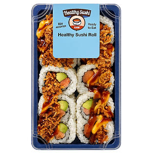 healthy sushi roll raw