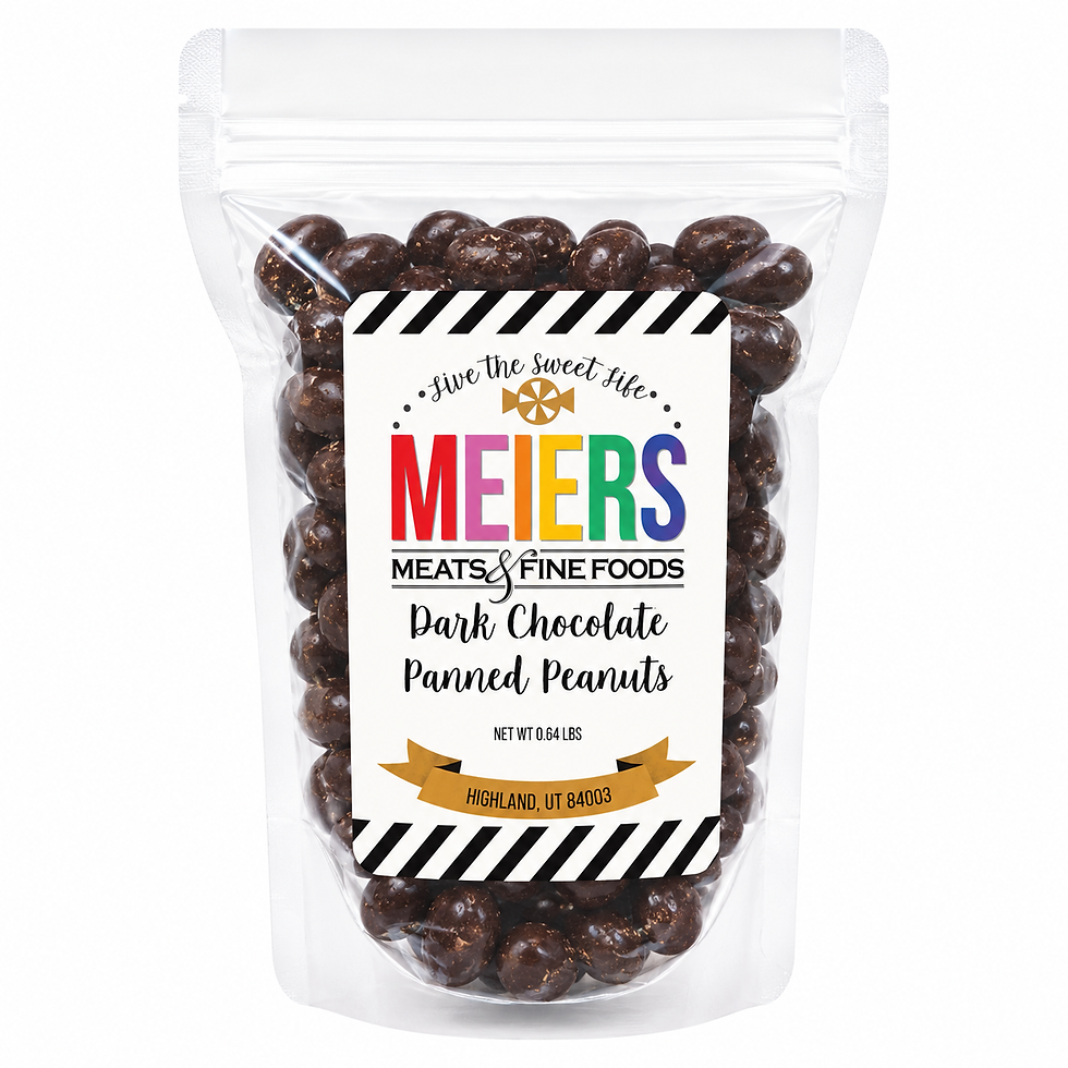 DARK CHOCOLATE PANNED PEANIUTS