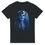 Thumbnail: Black T-shirt with graphic of blue pharaoh and text. PHARAOH Heavyweight Unisex Crewneck T-shirt | Gildan® 5000