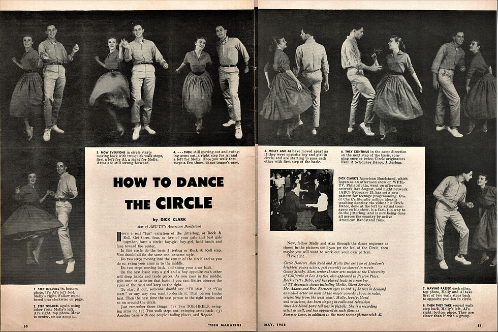 May 1958 article in 'Teen magazine, written by Dick Clark.