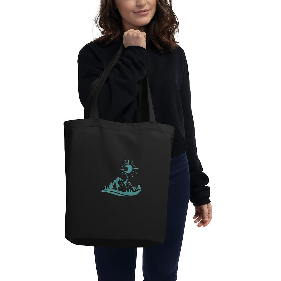 Eco Tote Bag Mountain & Moon