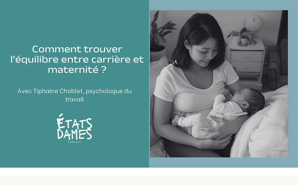 Comment trouver l’équilibre entre carrière et maternité ? Les conseils de Tiphaine Choblet, psychologue du travail
