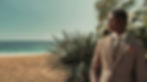 plaid suit black man beach medium size.jpg