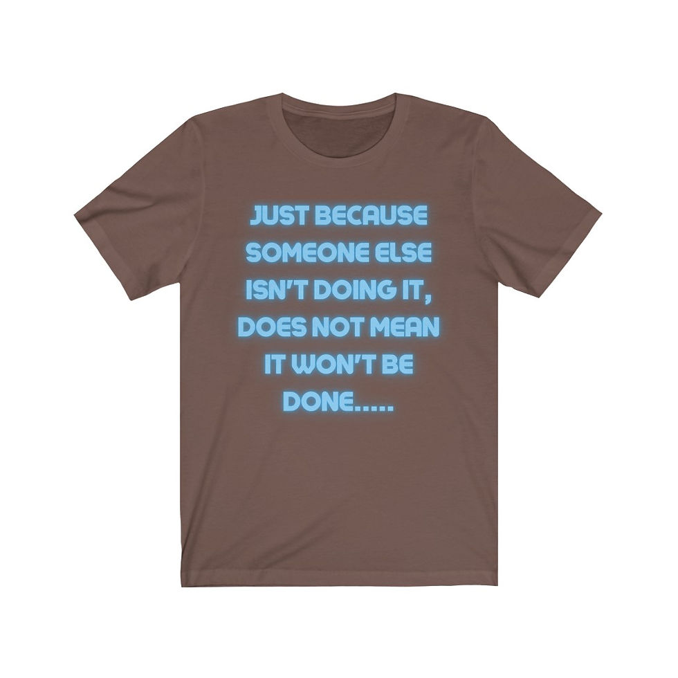Thumbnail: JUST BECAUSE SOMEONE ELSE ISN'T