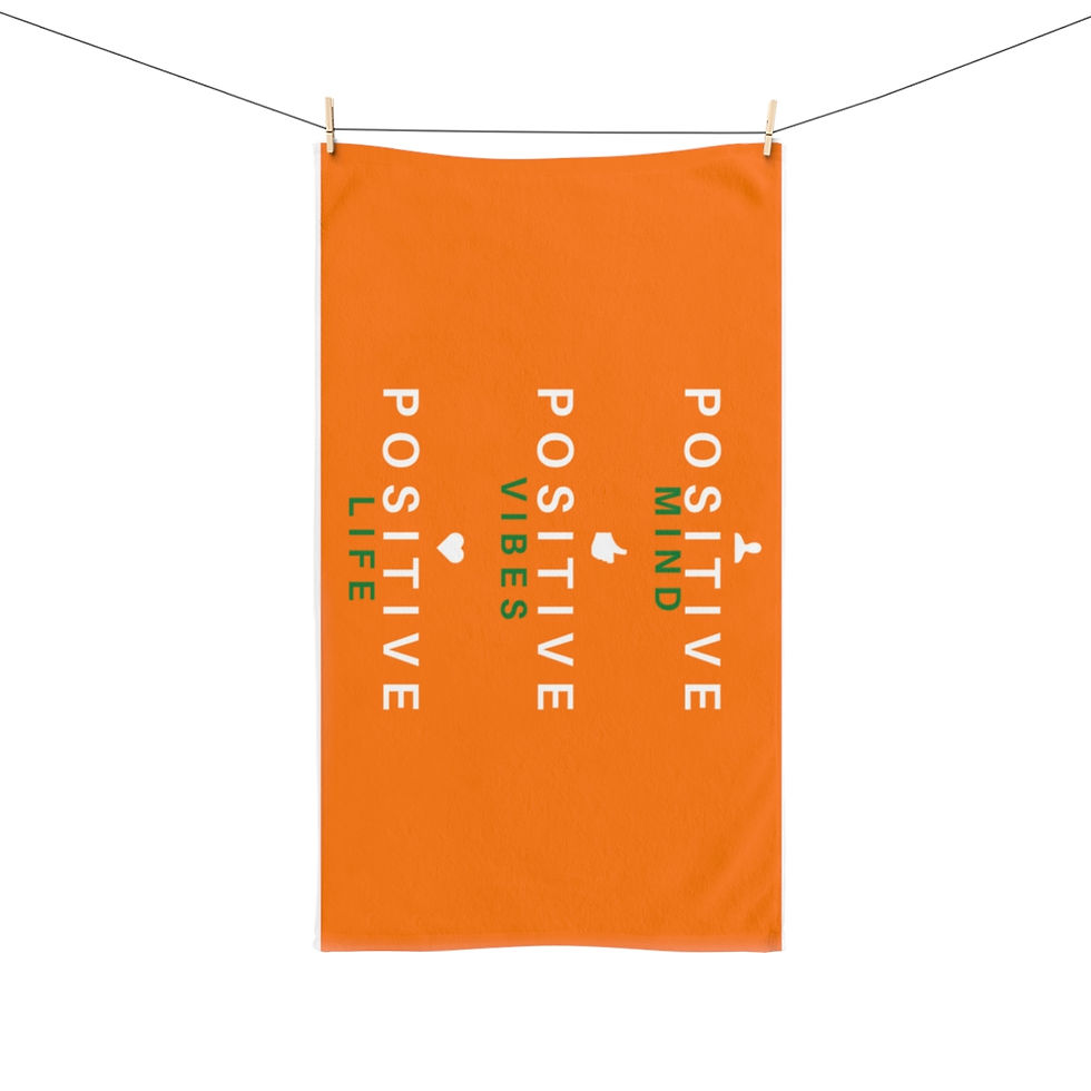 Thumbnail: POSITIVE VIBES HAND TOWEL