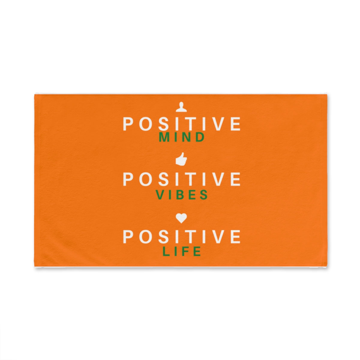 POSITIVE VIBES HAND TOWEL