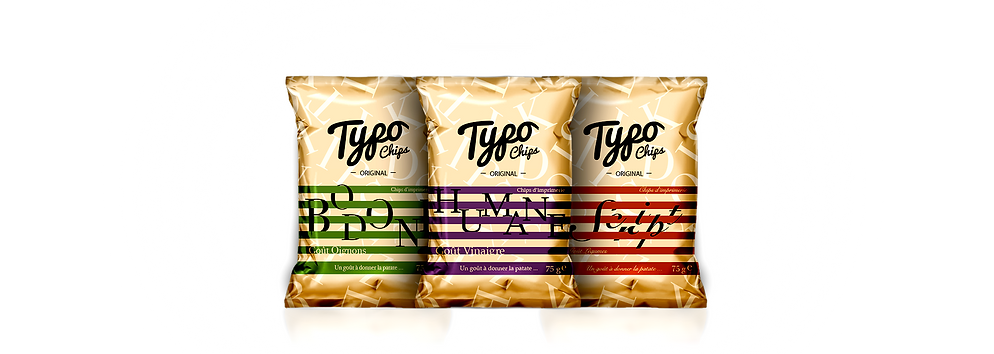 Design Packaging - Paquets de chips