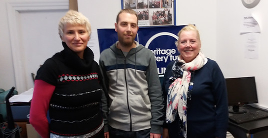 Rusana, Mart and Vicki Peacock, who is also the chair of our community group