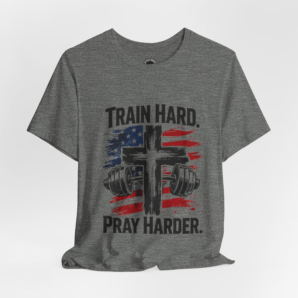 Thumbnail: Train Hard.  Pray Harder.