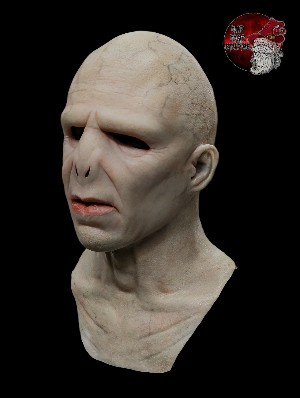 Lord Voldemort mask three quarter view