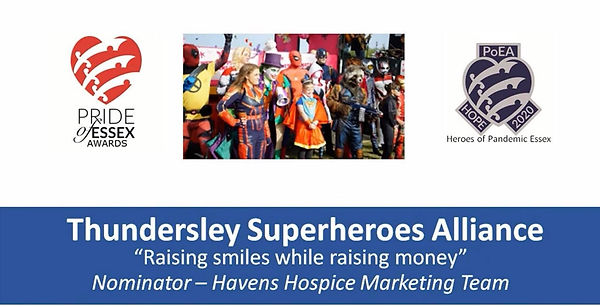 Pride of Essex award winners