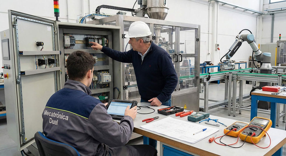 Grado Superior en Mecatrónica Industrial (FP Dual) - Eduropa OÜ