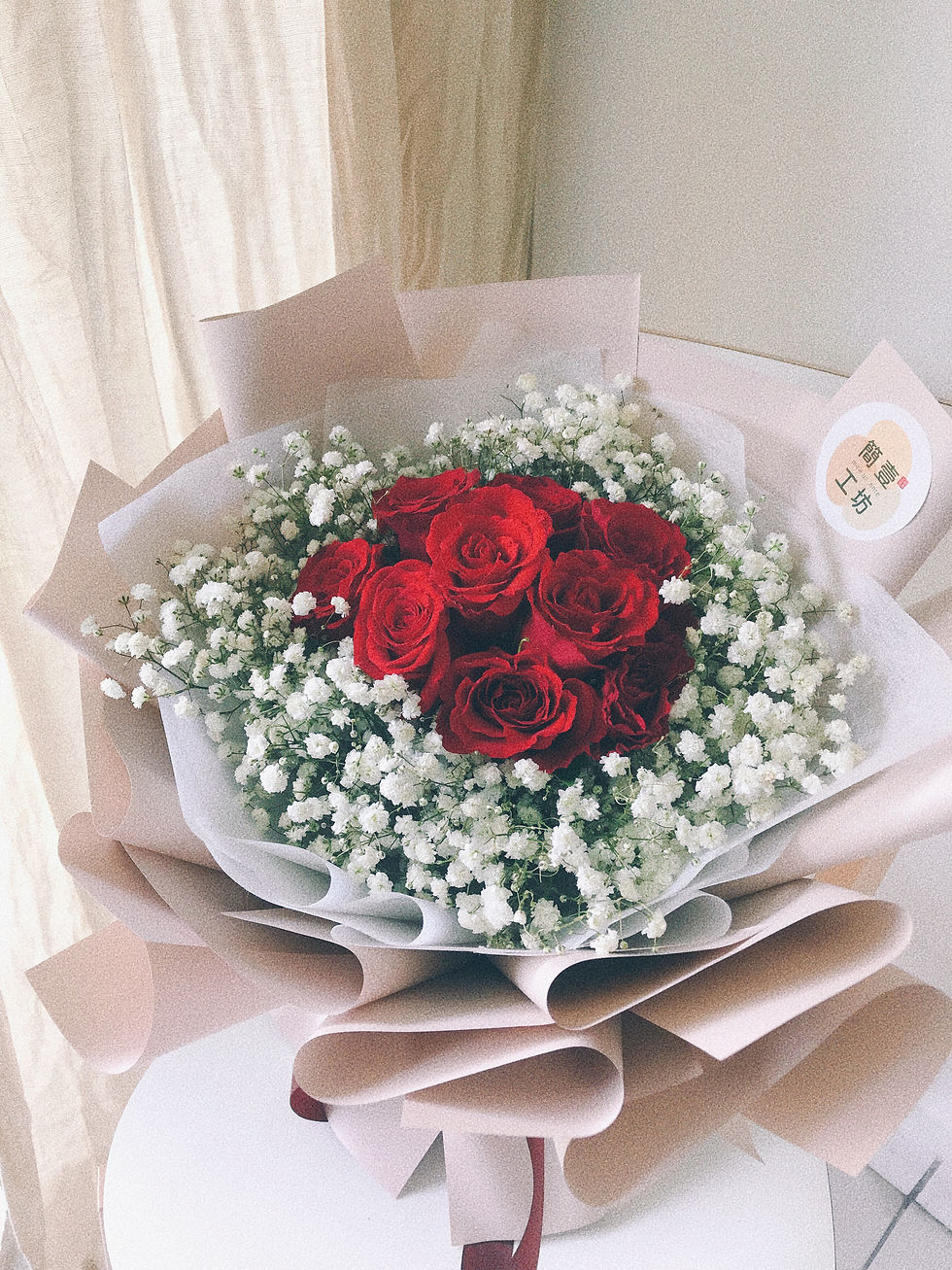 Thumbnail: Rose w/ Baby Bouquet