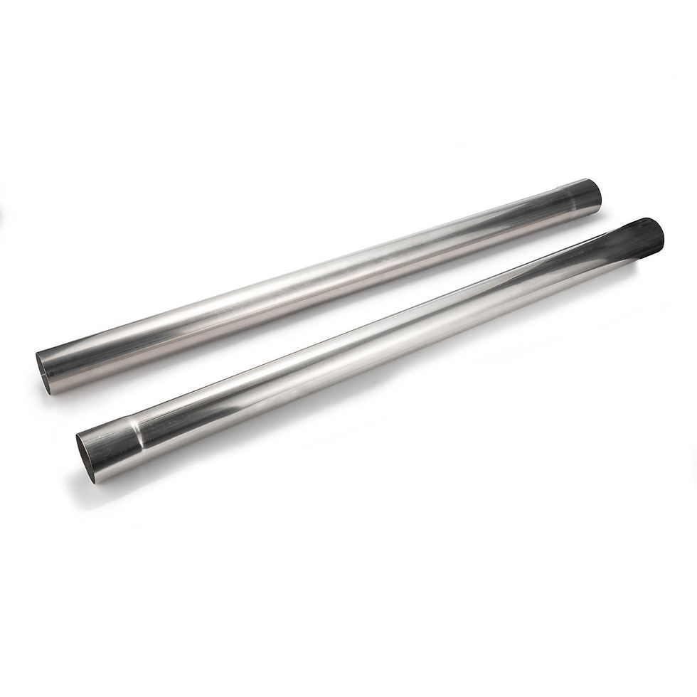 Thumbnail: 8PCS Custom Exhaust Tubing 3" DIY Mandrel Bend Straight U-Bend 90° Piping Kit