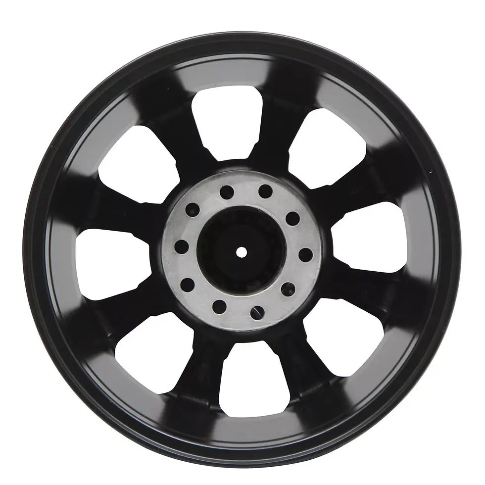 Thumbnail: 20X 9. 5 Inch Black Machine Face Wheels Rim 5x114.3 / 5x127 Wheel 5 Lug ET 10 mm