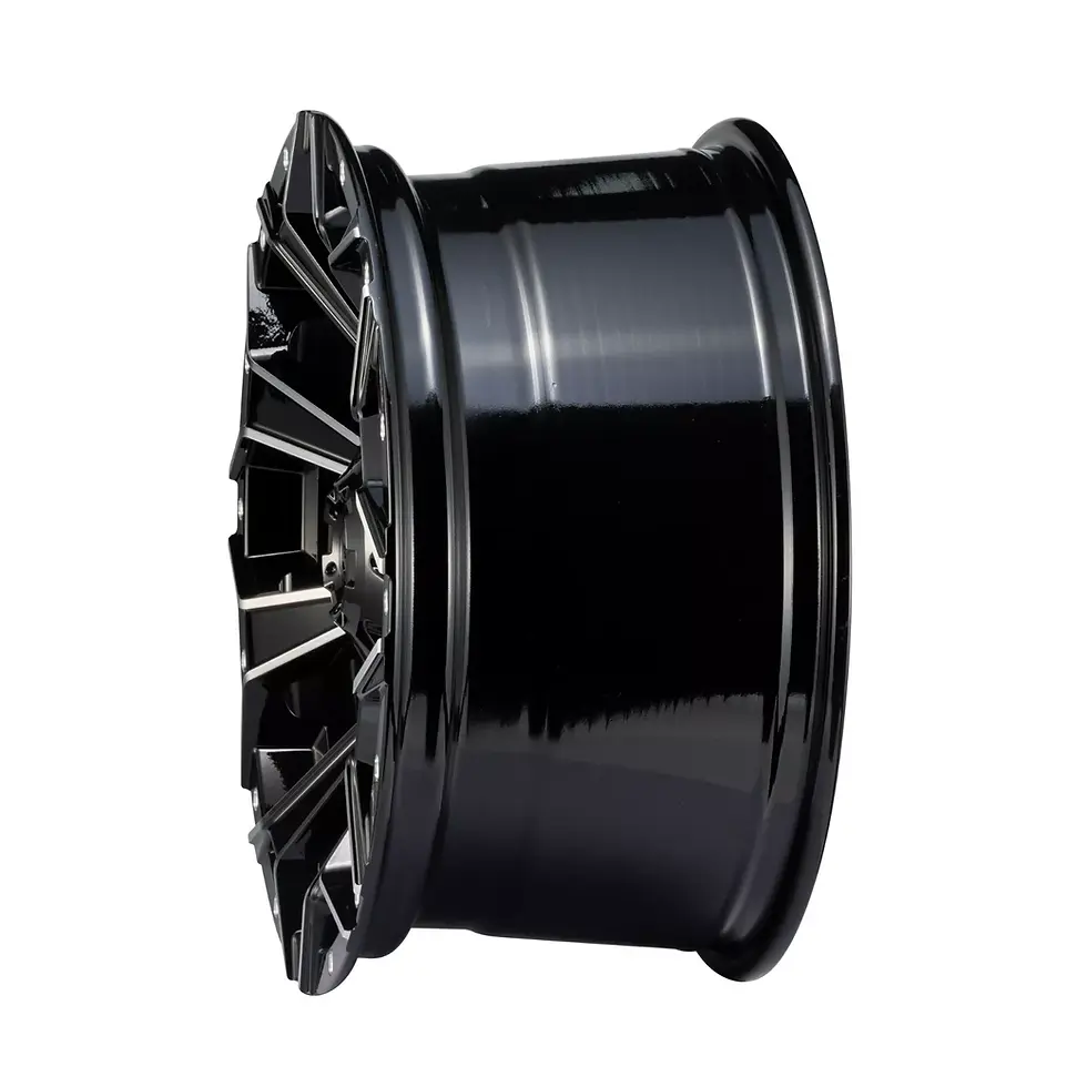 Thumbnail: 18 X 9 Inch Black Alloy Wheels Rim PCD 12x114.3-120 ET 0mm CB 66.1