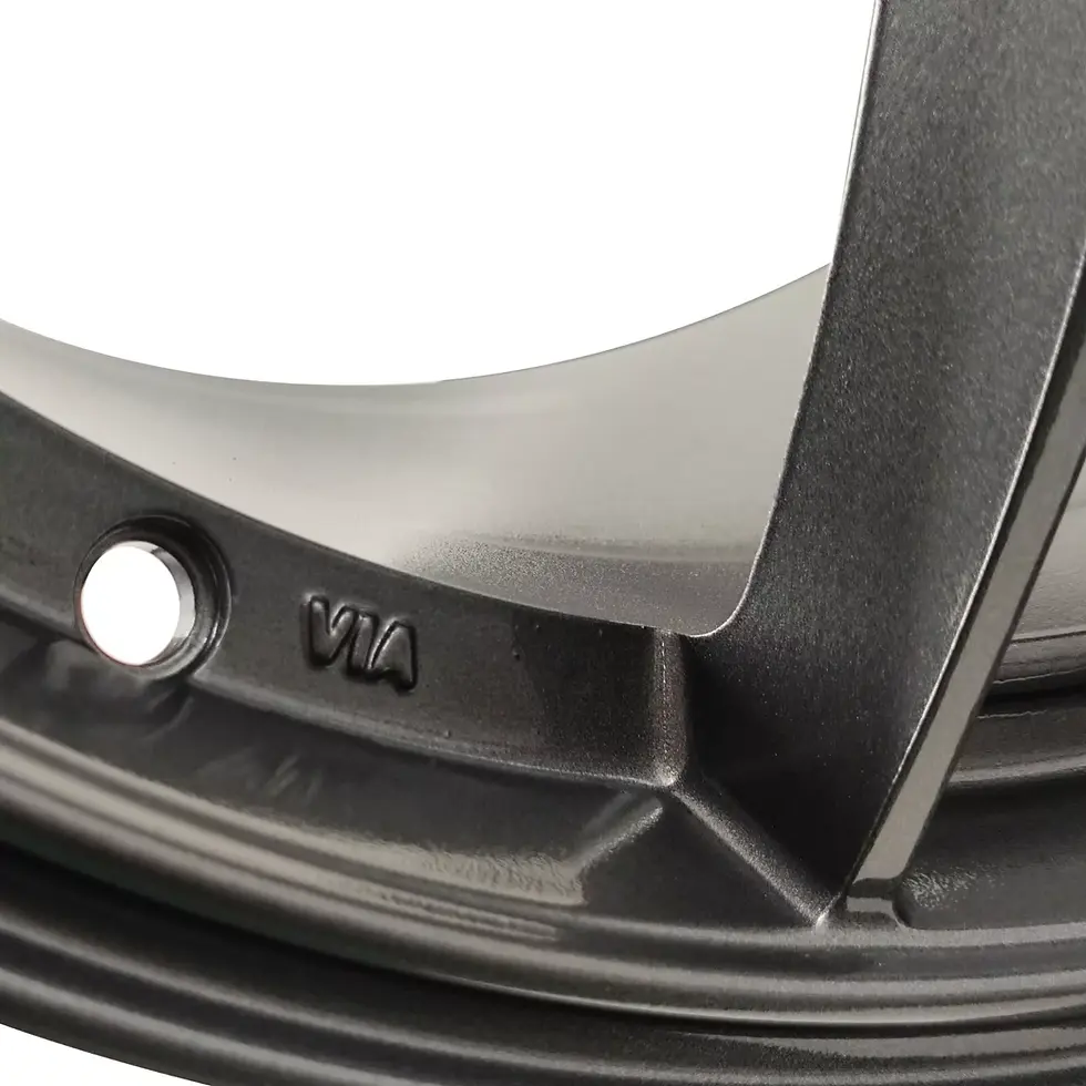 Thumbnail: 18 X 8.5 Inch Full Gunmetal Wheels Rim 5X100 / 5x114.3 Wheel 5 Lug ET 35