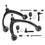 Thumbnail: 10PCS Front Upper Control Arm Suspension Kit for Chevy Silverado GMC Sierra 1500