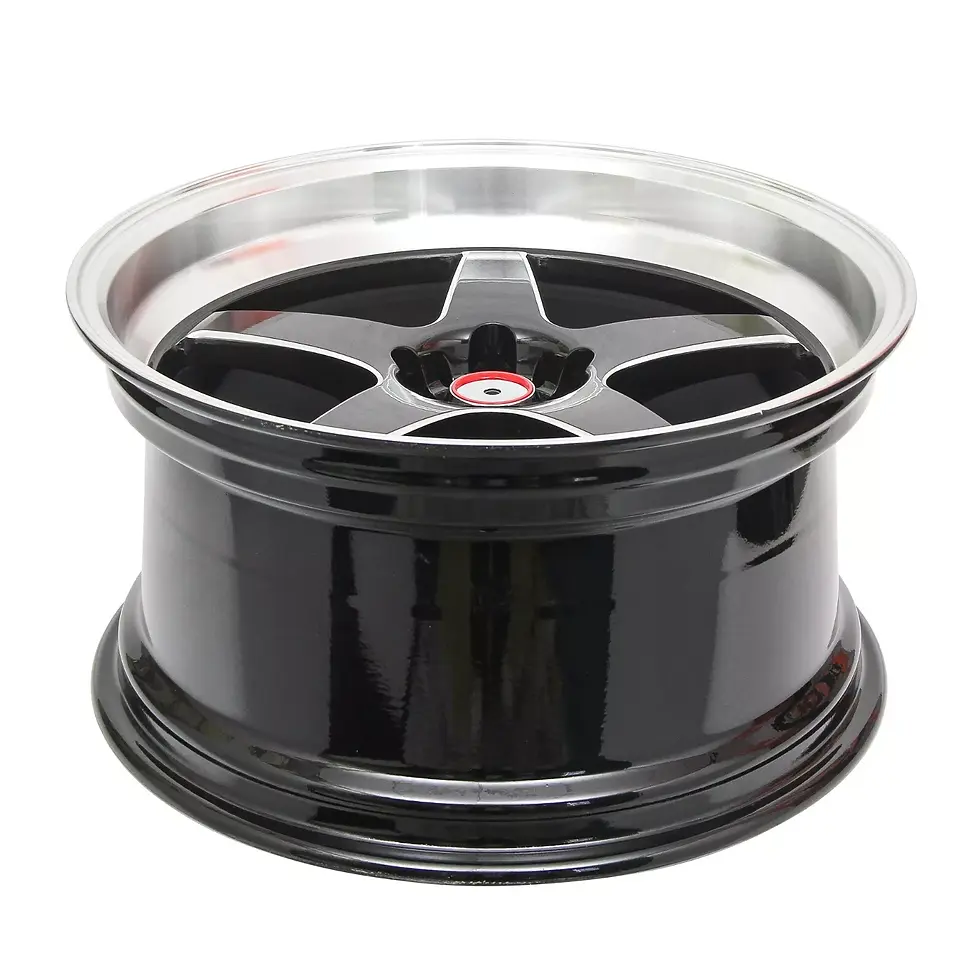 Thumbnail: 18 X 10.5 In Gloss Black Milling Wheels Rim 5x108 Wheel ET 25 CB 73.1