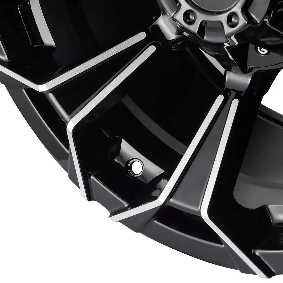 Thumbnail: 17 X 9 Inch Black Alloy Wheels Rim PCD 6x135 ，6x139.7 Wheel ET 0mm Offset CB 110