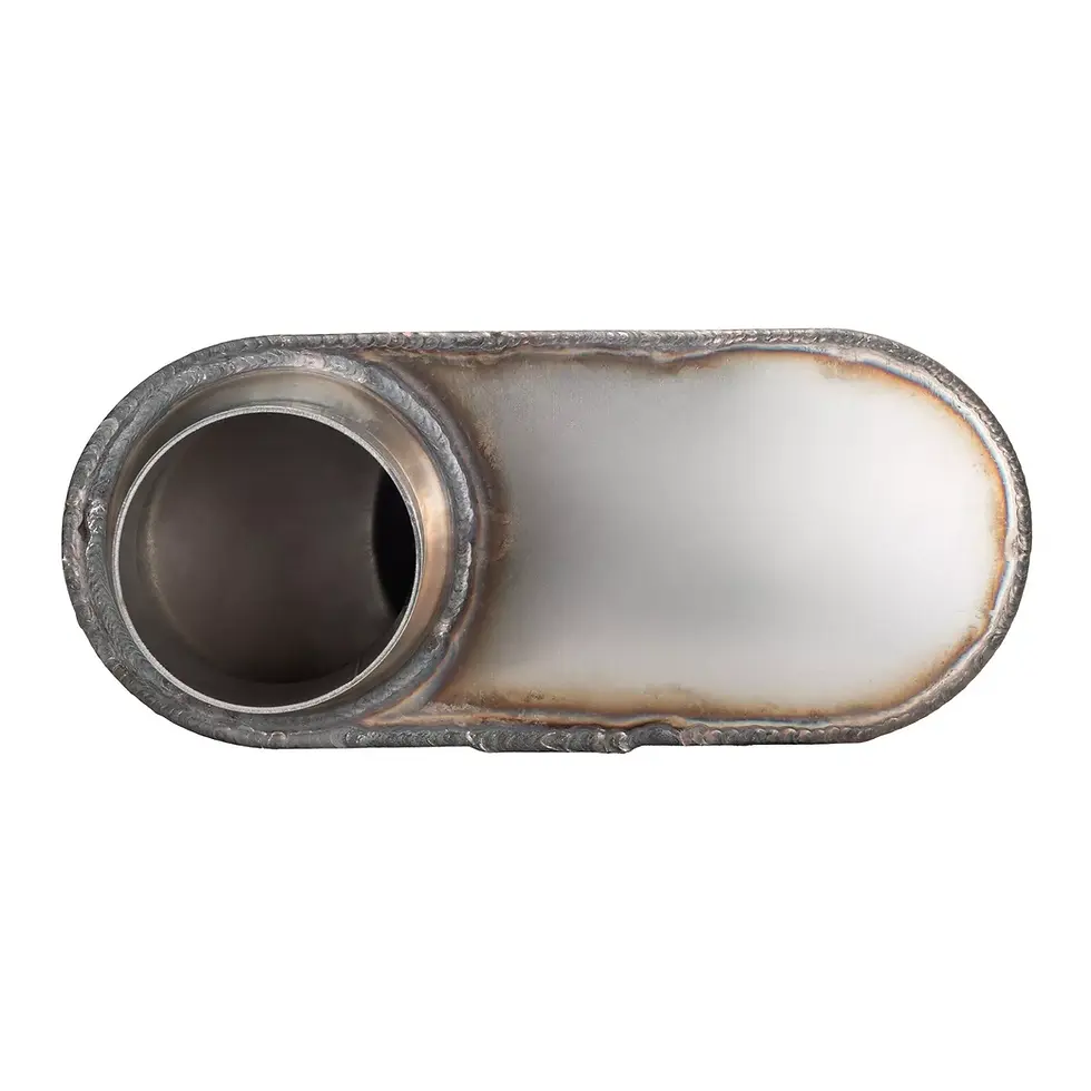 Thumbnail: Muffler 2.5" Offset In / 2.5" Center Out Moderate Sound Original Color