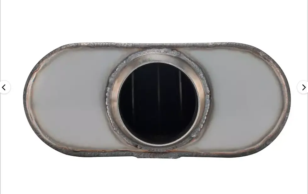 Thumbnail: Muffler 2.5" Center In / 2.5" Center Out Moderate Sound Original Color