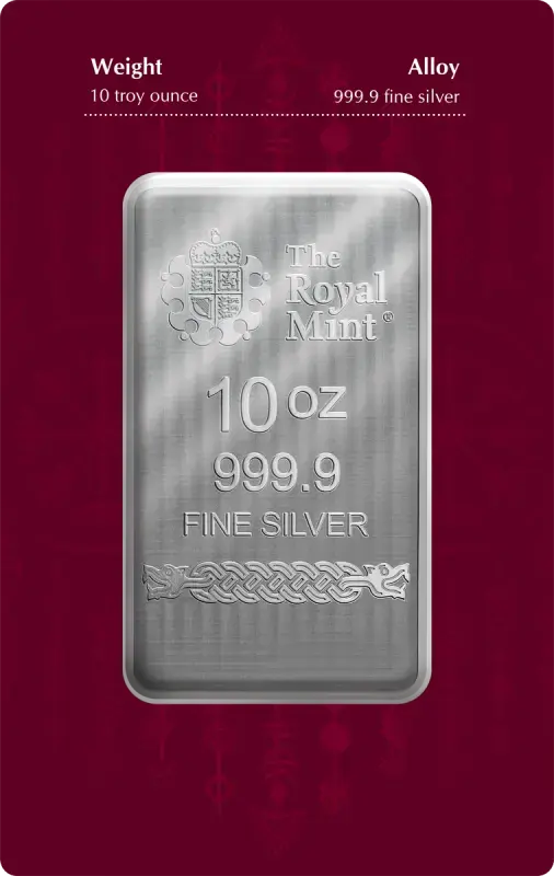 10 oz thor bar zilver, back