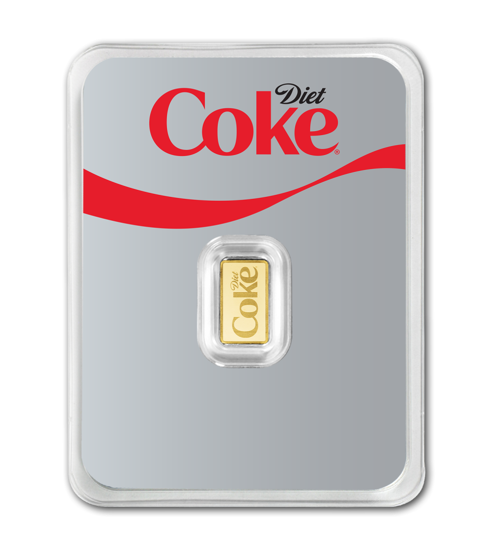 1 g Diet Coke Gold Bar | Au999.9