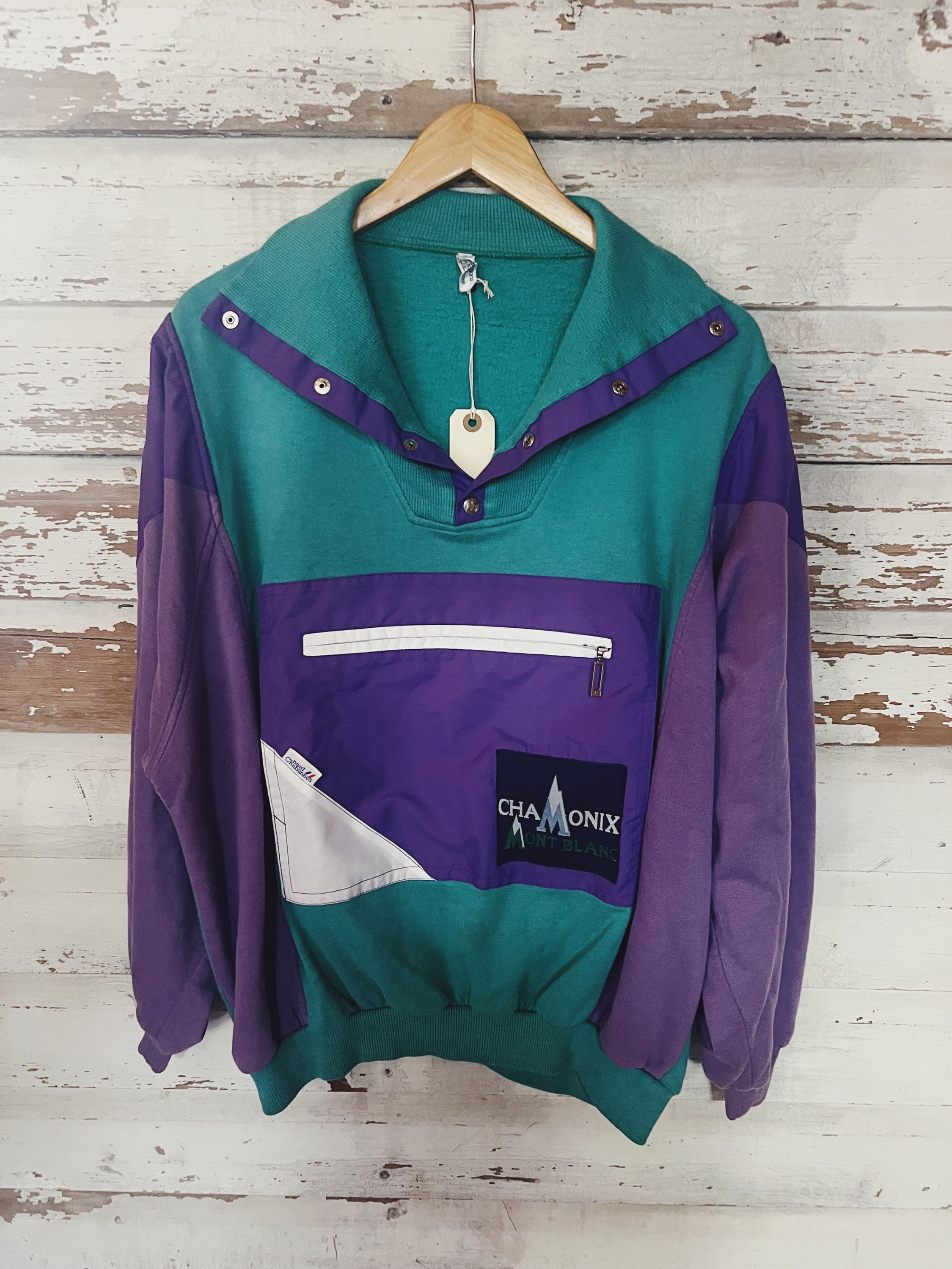 c.1980s Chamonix Mont Blanc [L/XL] 