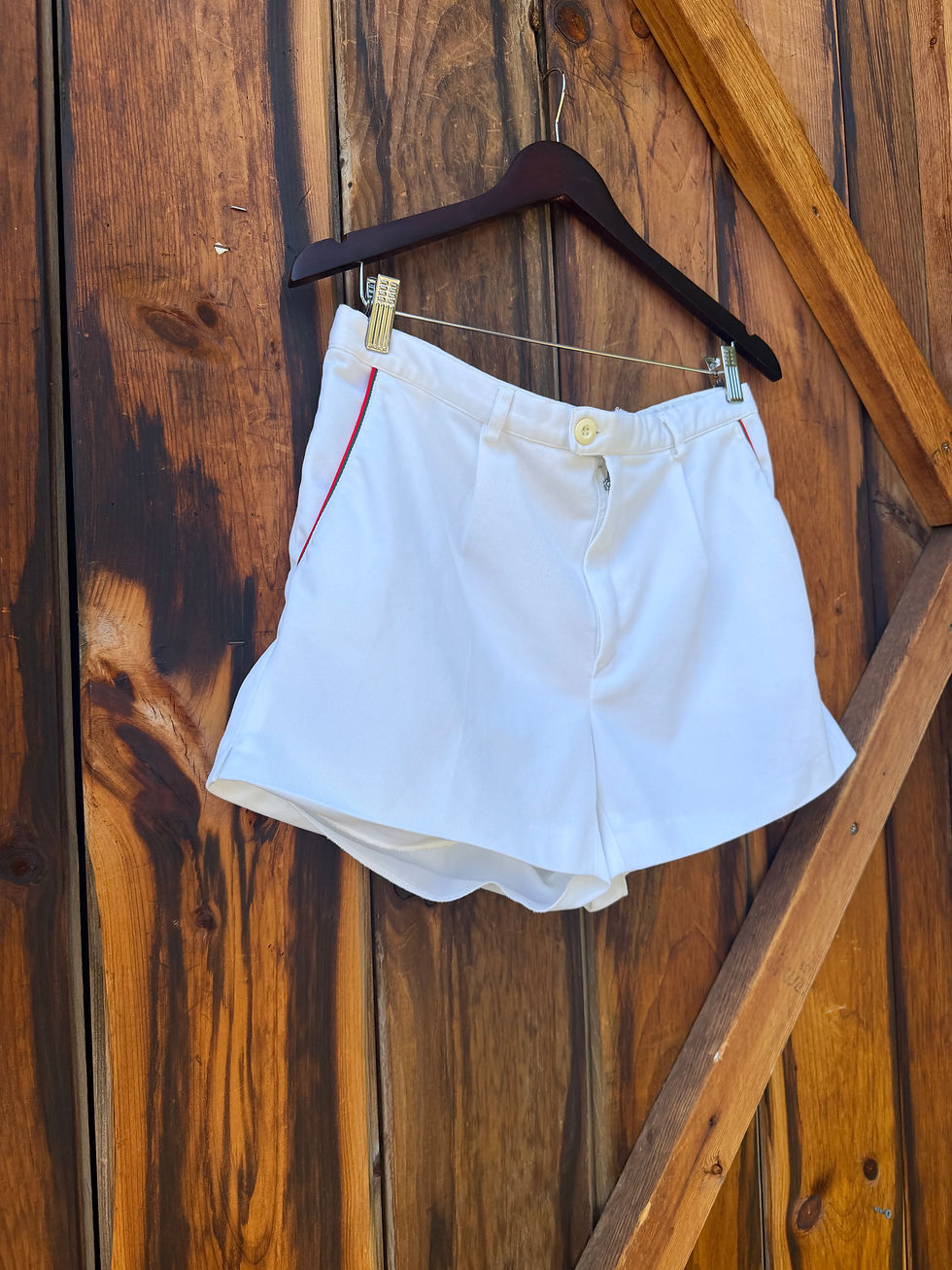 Thumbnail: c.1980s Gucci Tennis Shorts [34”] 