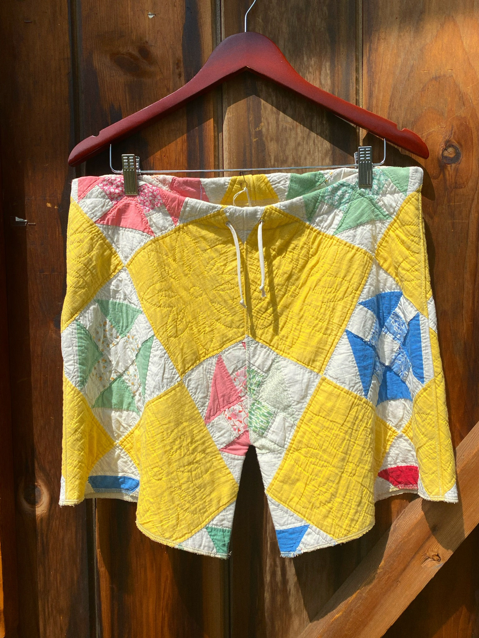 Handcrafted Quilt Shorts [L] 
