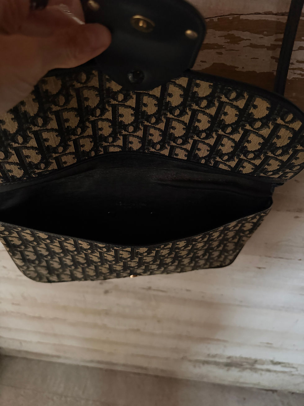 Thumbnail: c.1970s Dior Trotter  Navy 