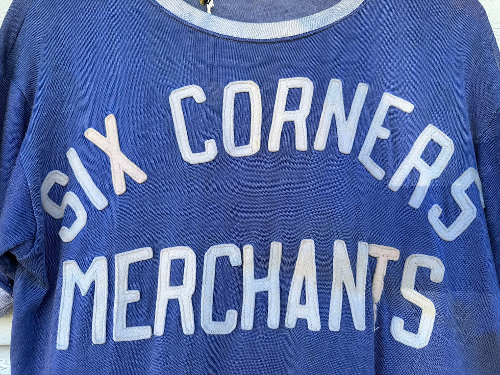 Thumbnail: c.1940s Six Corners Merchants Jersey [M]