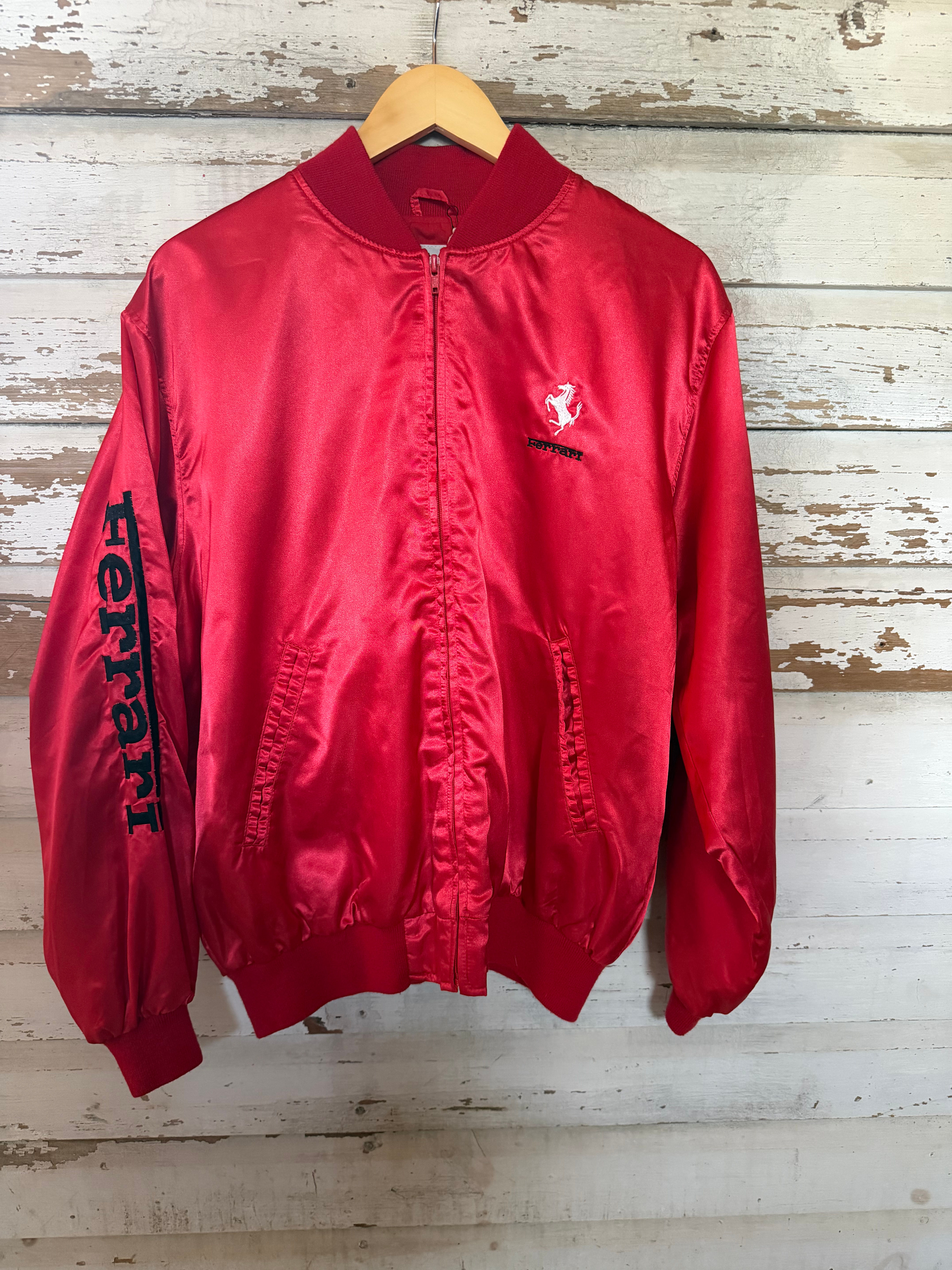 c.1980s Ferrari World Champions Bomber [M/L] 