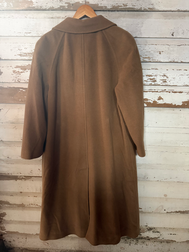c.1990s Gianfranco Ferre Camel Coat [L] | DBV