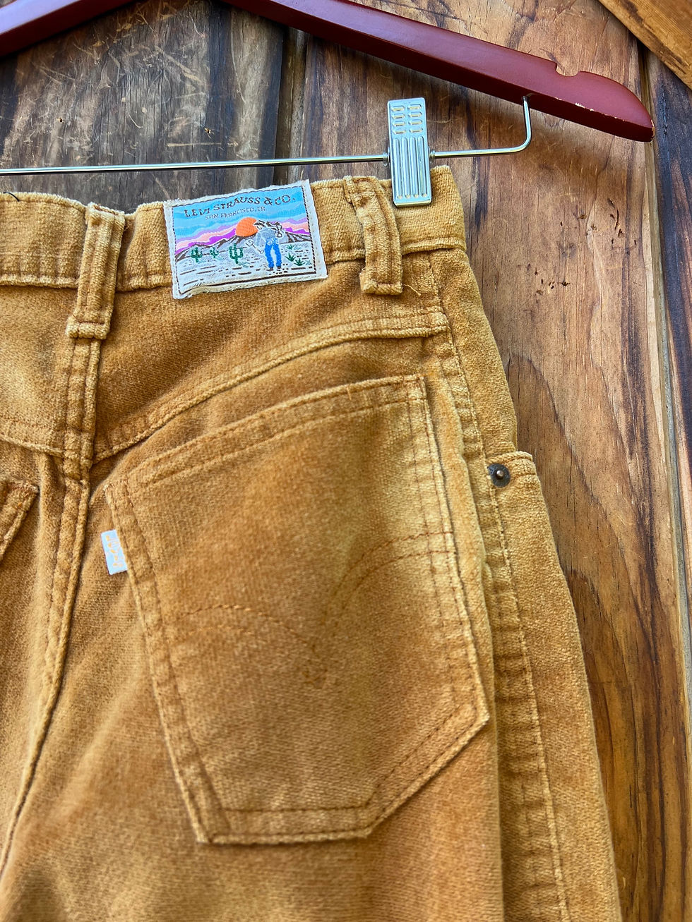 Thumbnail: c.1970s Levi’s Velvet Pants [25”] 