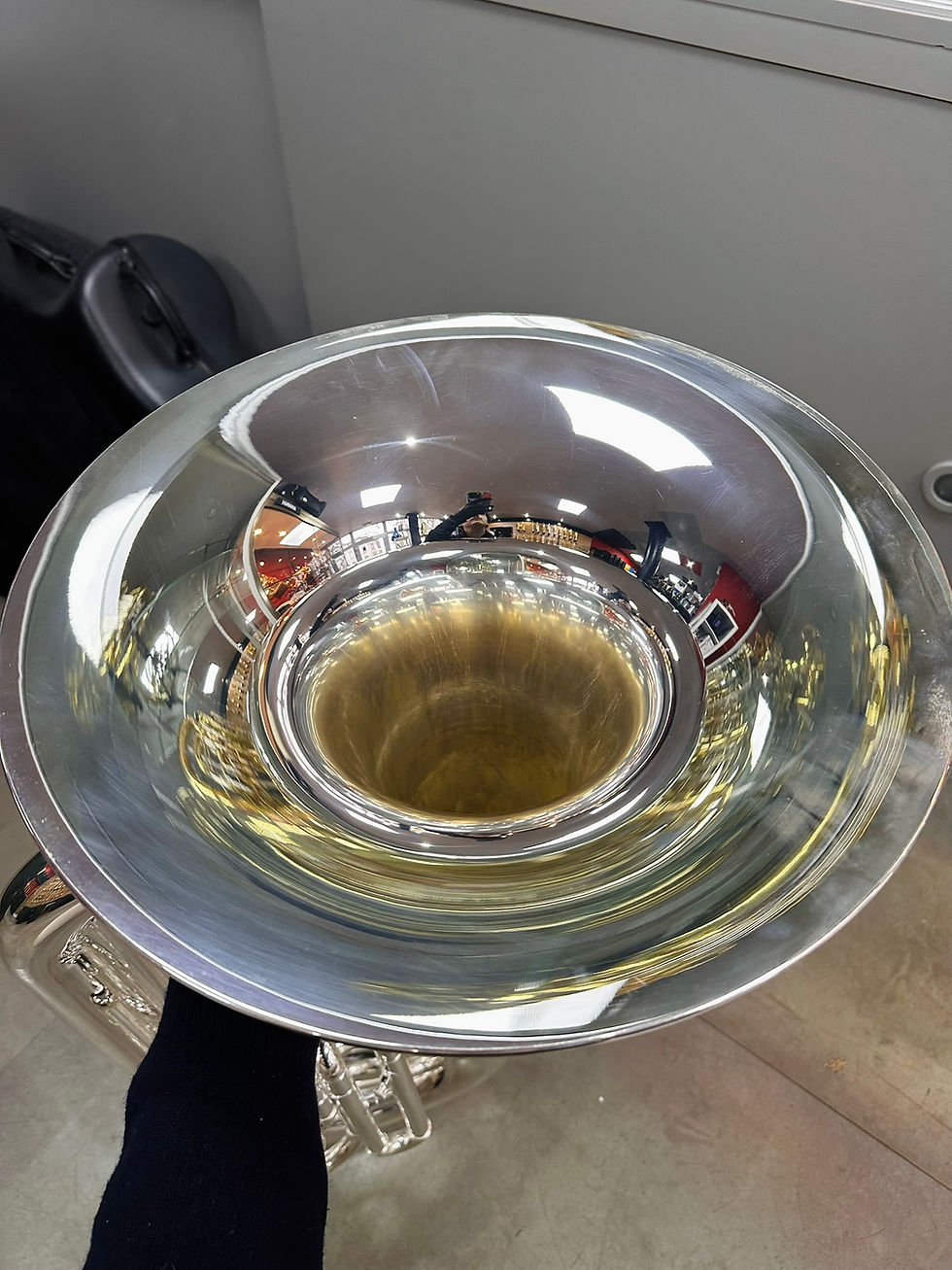 Miniature : Tuba Sib Besson BE187-2-0 Argenté 3 pistons