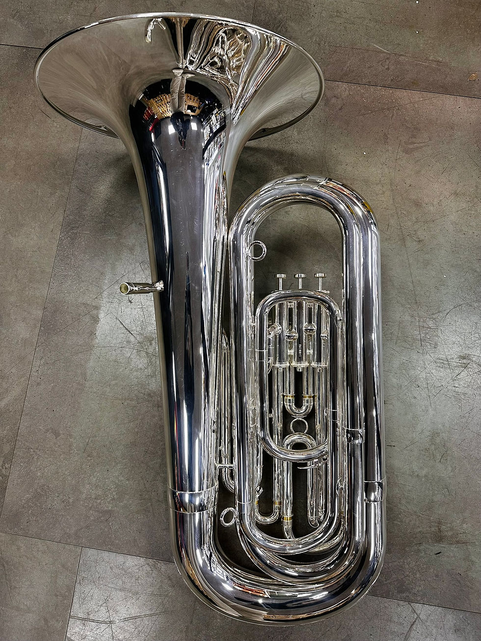 Miniature : Tuba Sib Besson BE187-2-0 Argenté 3 pistons
