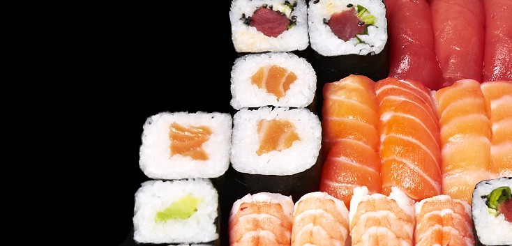 Arranged Food and Objects