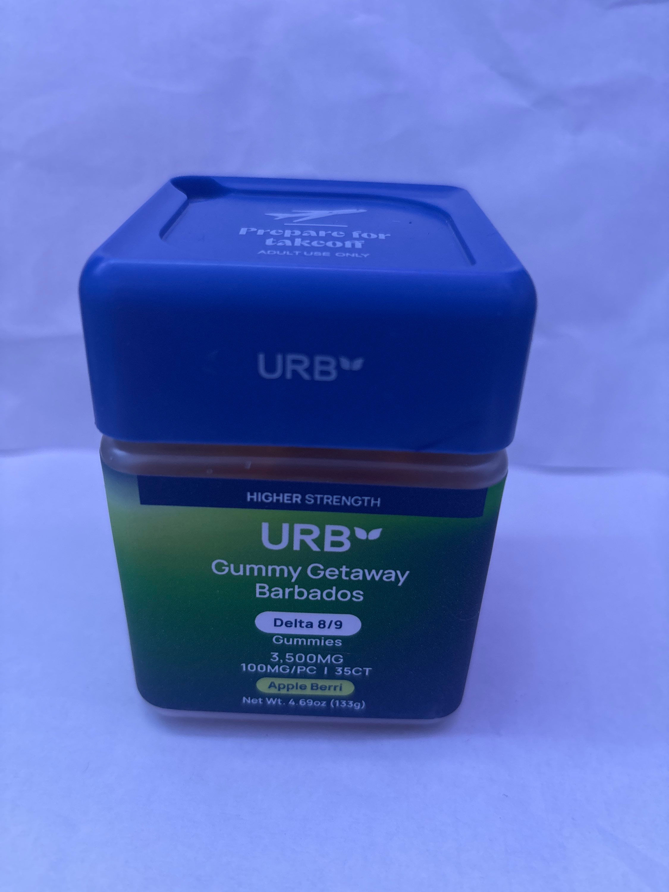 URB - Gummy Getaway  Barbados - delta 8/9 - 35ct